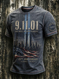 Men's 9.11 Never Forget Printed T-shirt