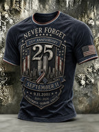 Men's 9.11 Never Forget Printed T-shirt
