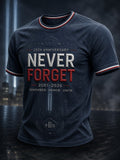 Men's 9.11 Never Forget Printed T-shirt