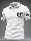 Men's America Print Casual Top
