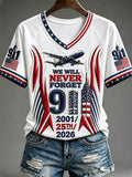 Men's We Will Never Forget 9 11 September 11 polo shirt