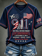 Women's We Will Never Forget 9 11 September 11 T-shirt