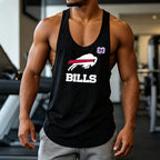 Buffalo Football-Inspired Men's Athletic Sleeveless Tank Top