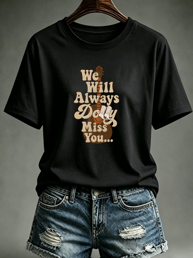 Women'S Commemorative Printed Casual T-Shirt