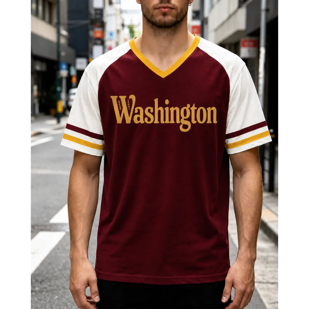 Unisex V-Neck Game Day Quick-Drying Tee