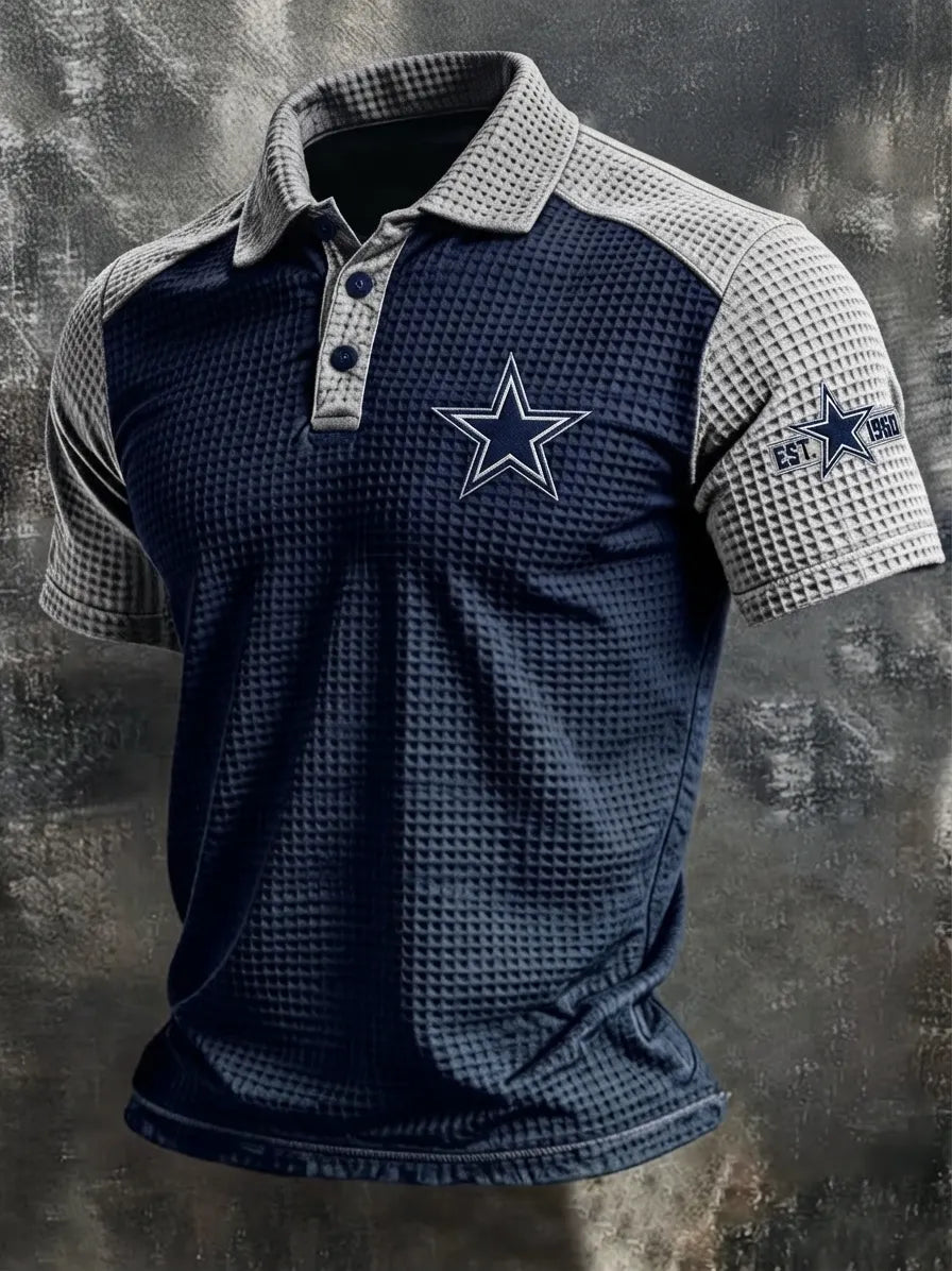 Men's Dallas   Football   Print Polo Shirt