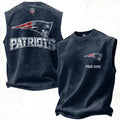 Men's New England Patriots Football Print Tank Top