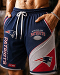 Men's Patriots Colorblock Sports Shorts