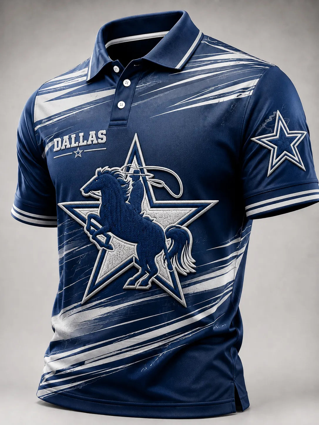 Men's Football Polo Shirt