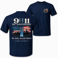 911 25th Anniversary Memorial T Shirt