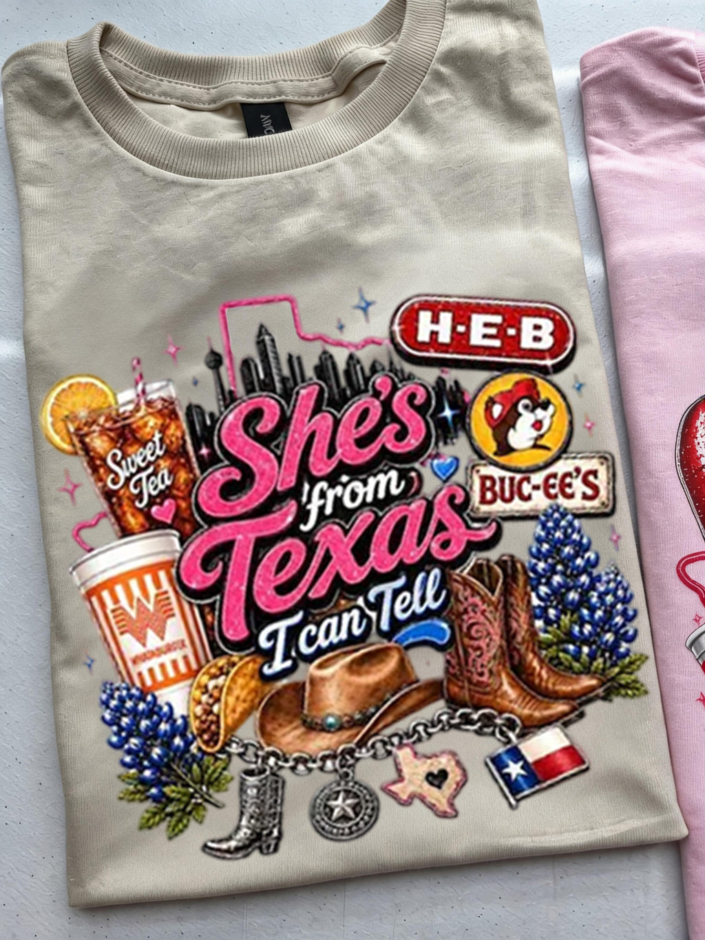 "She's From Texas I Can Tell" Unisex Texas Residents T-shirt