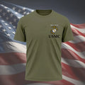 Old School Eagle, Globe, and Anchor T-Shirt