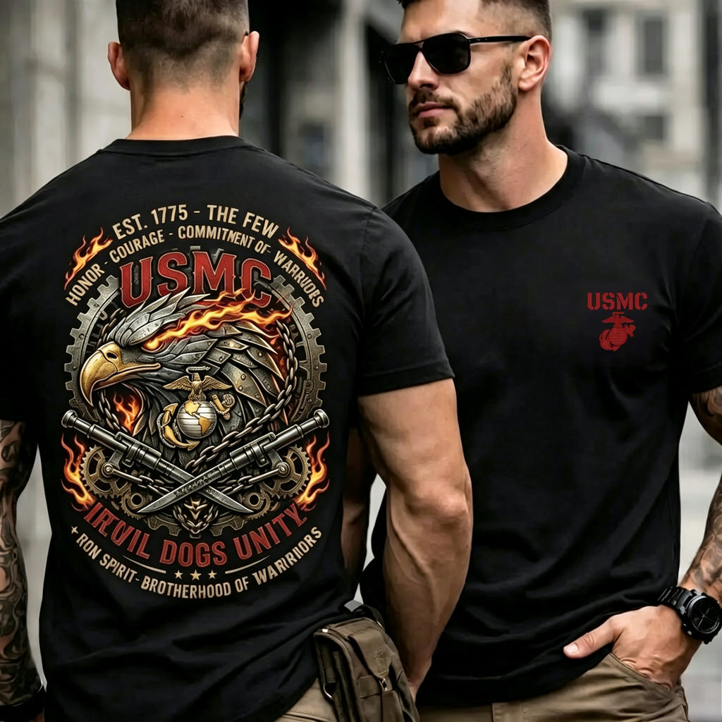 Tough Style Eagle Graphic Short Sleeve Tee