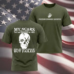 USMC - My Scars Tell A Story T-shirt