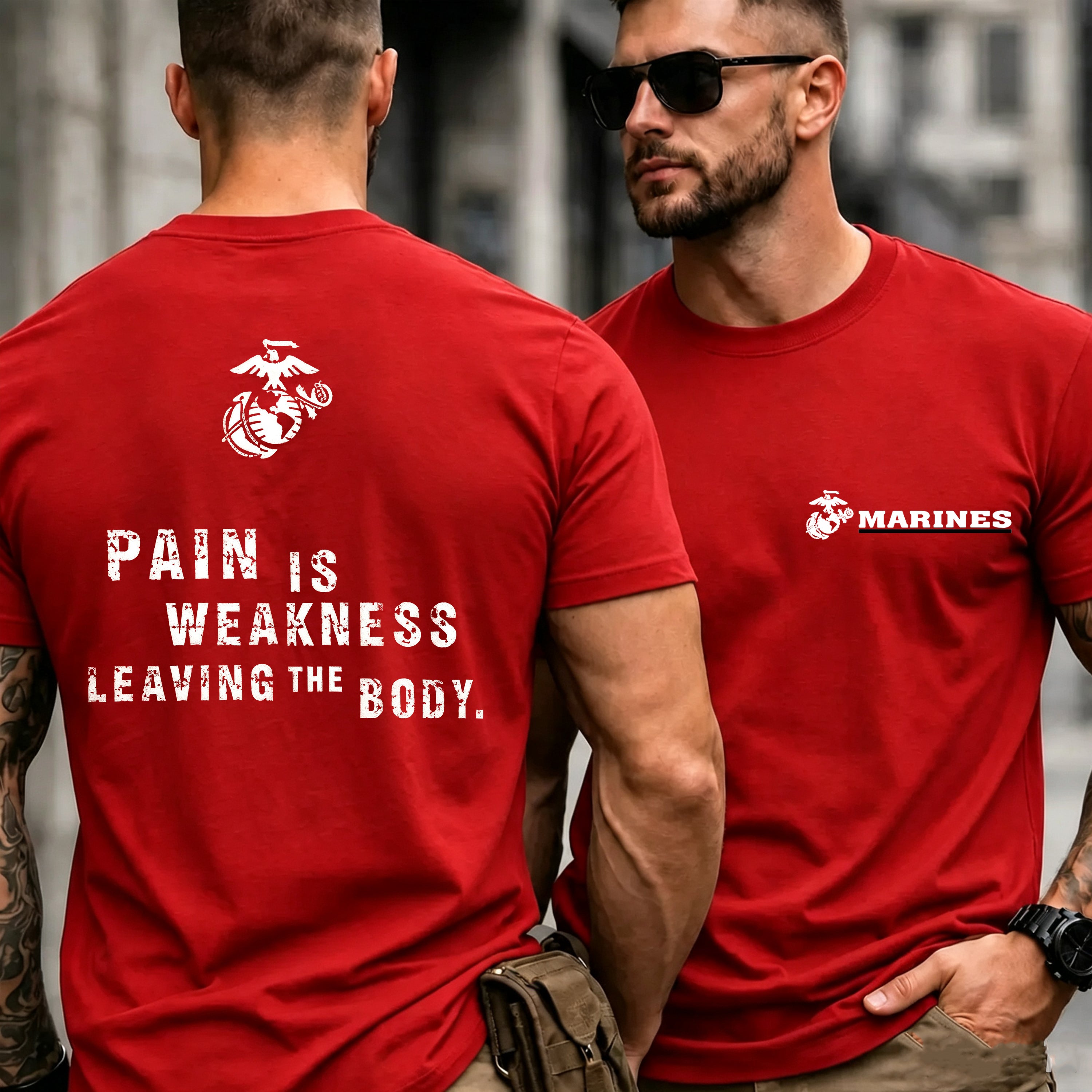 Marines Pain Is Weakness T-Shirt