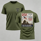 Men's USMC 251st Birthday Short Sleeve T-Shirt