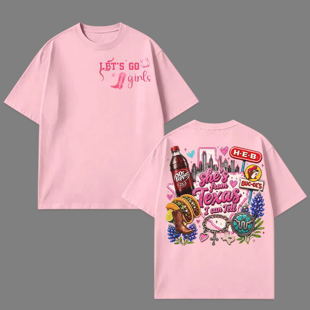 She's From Texas I Can Tell Unisex T-shirt 