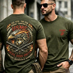 Tough Style Eagle Graphic Short Sleeve Tee