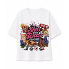 She's From Texas I Can Tell Tee Southern State Pride Gift