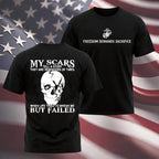 USMC - My Scars Tell A Story T-shirt