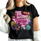 She's From Texas I Can Tell Unisex Cuffed-sleeve T-shirt