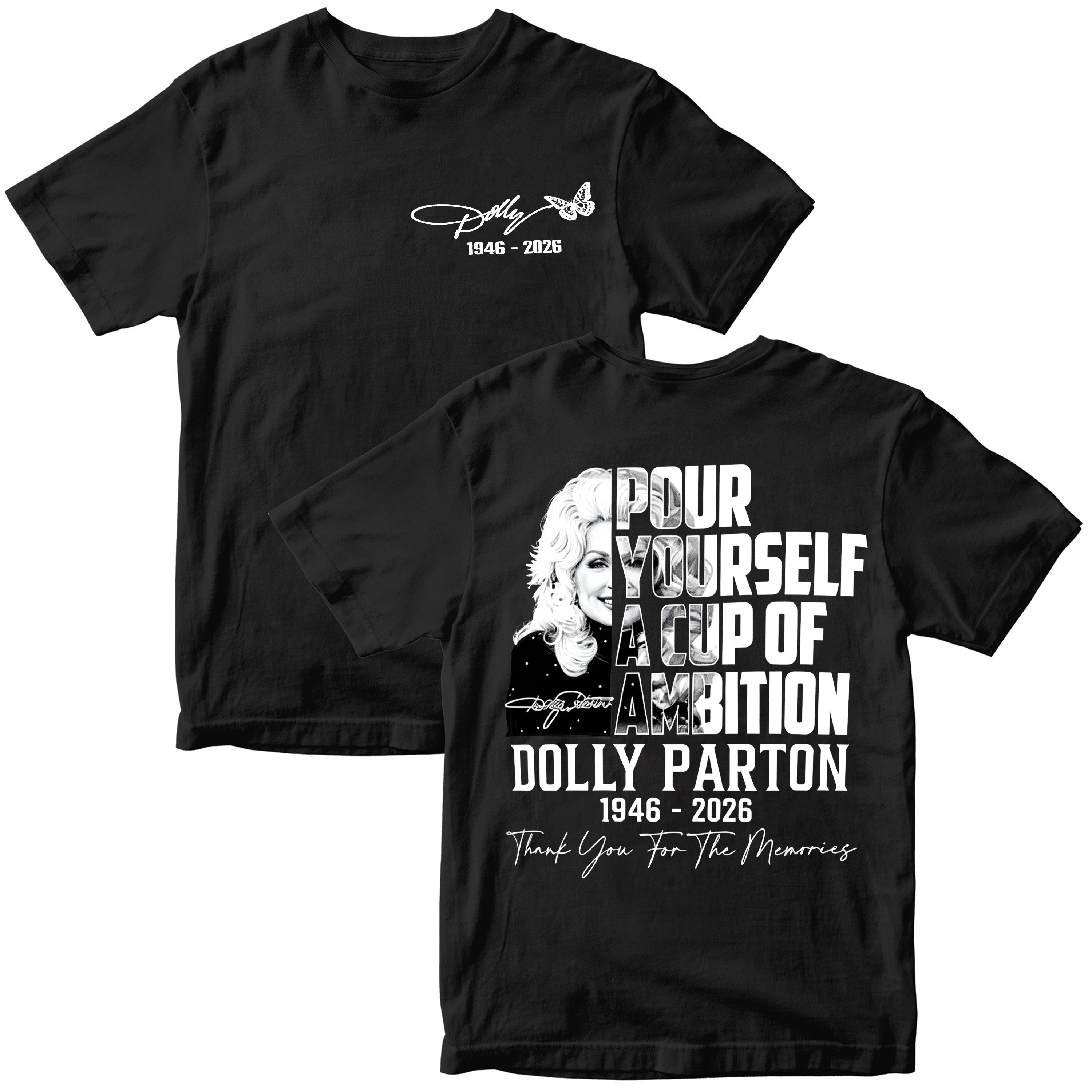 Vintage Dolly Parton Memorial T-Shirt