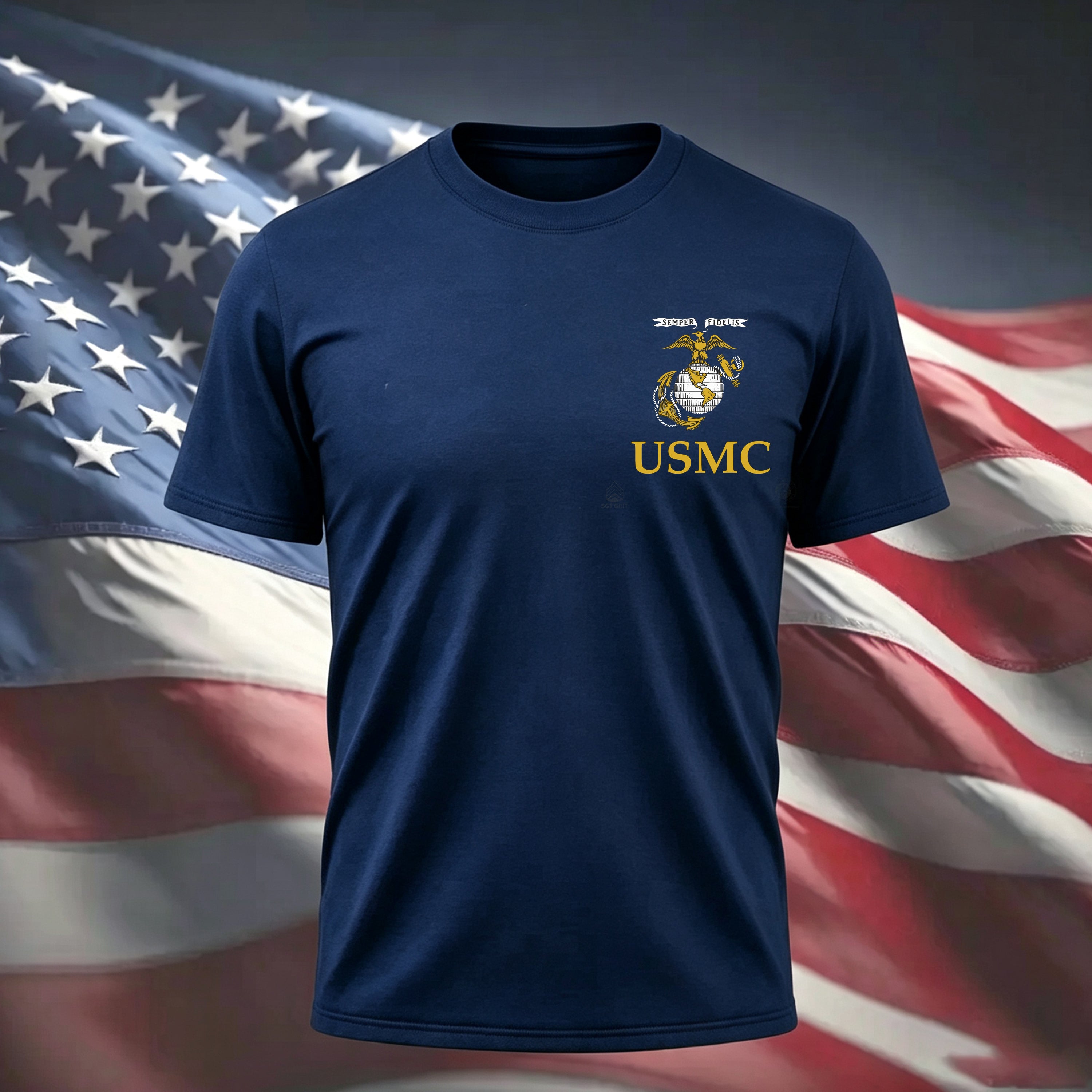 Old School Eagle, Globe, and Anchor T-Shirt