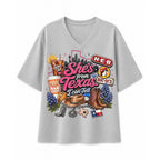She's From Texas I Can Tell Tee Southern State Pride Gift