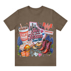 "She's From Texas I Can Tell" Texas T-shirt