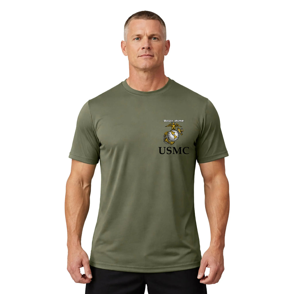 Old School Eagle, Globe, and Anchor T-Shirt