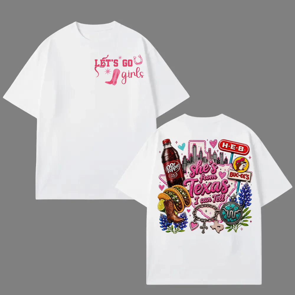 She's From Texas I Can Tell Unisex T-shirt 