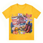"She's From Texas I Can Tell" Texas T-shirt