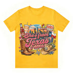 "She's From Texas I Can Tell" Texas T-shirt