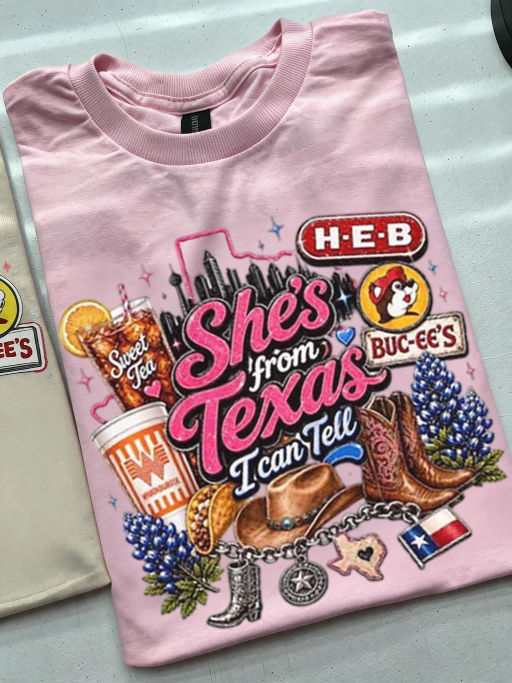 "She's From Texas I Can Tell" Unisex Texas Residents T-shirt