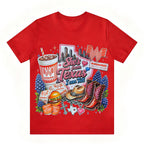 "She's From Texas I Can Tell" Texas T-shirt