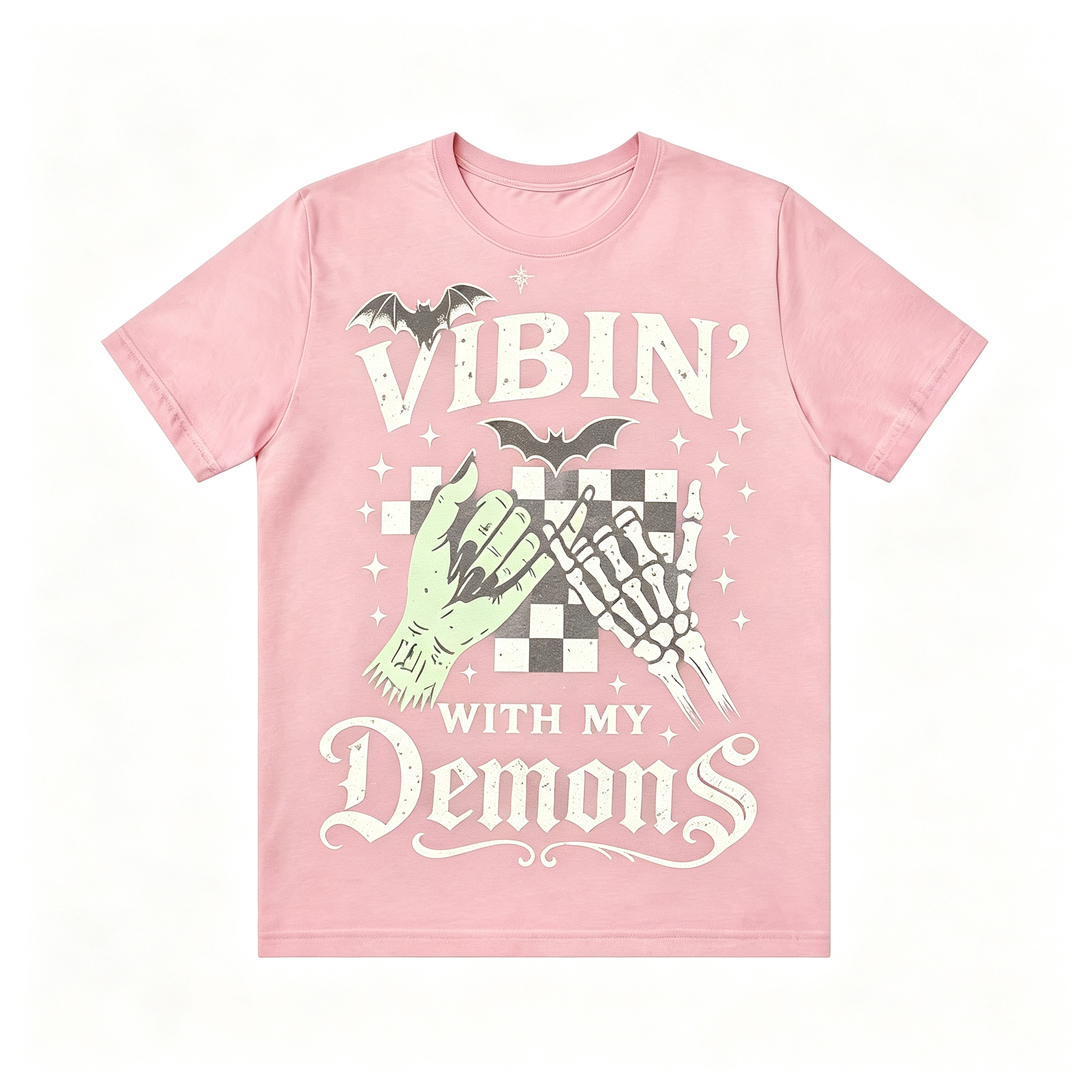 Funny Zombie Hand Halloween Horror T‑Shirt
