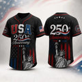 USA 250th Anniversary Baseball Jersey