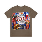 Shes from Texas I Can Tell Lyric Unisex T-shirt