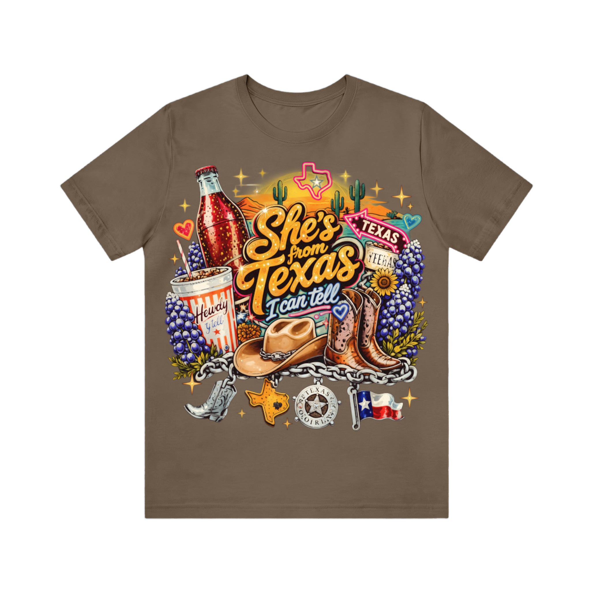 Texas Pride Western Style T‑Shirt