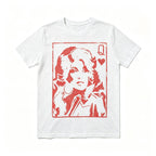 Queen Of Hearts Dolly Parton Card Graphic Tee