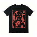 Queen Of Hearts Dolly Parton Card Graphic Tee