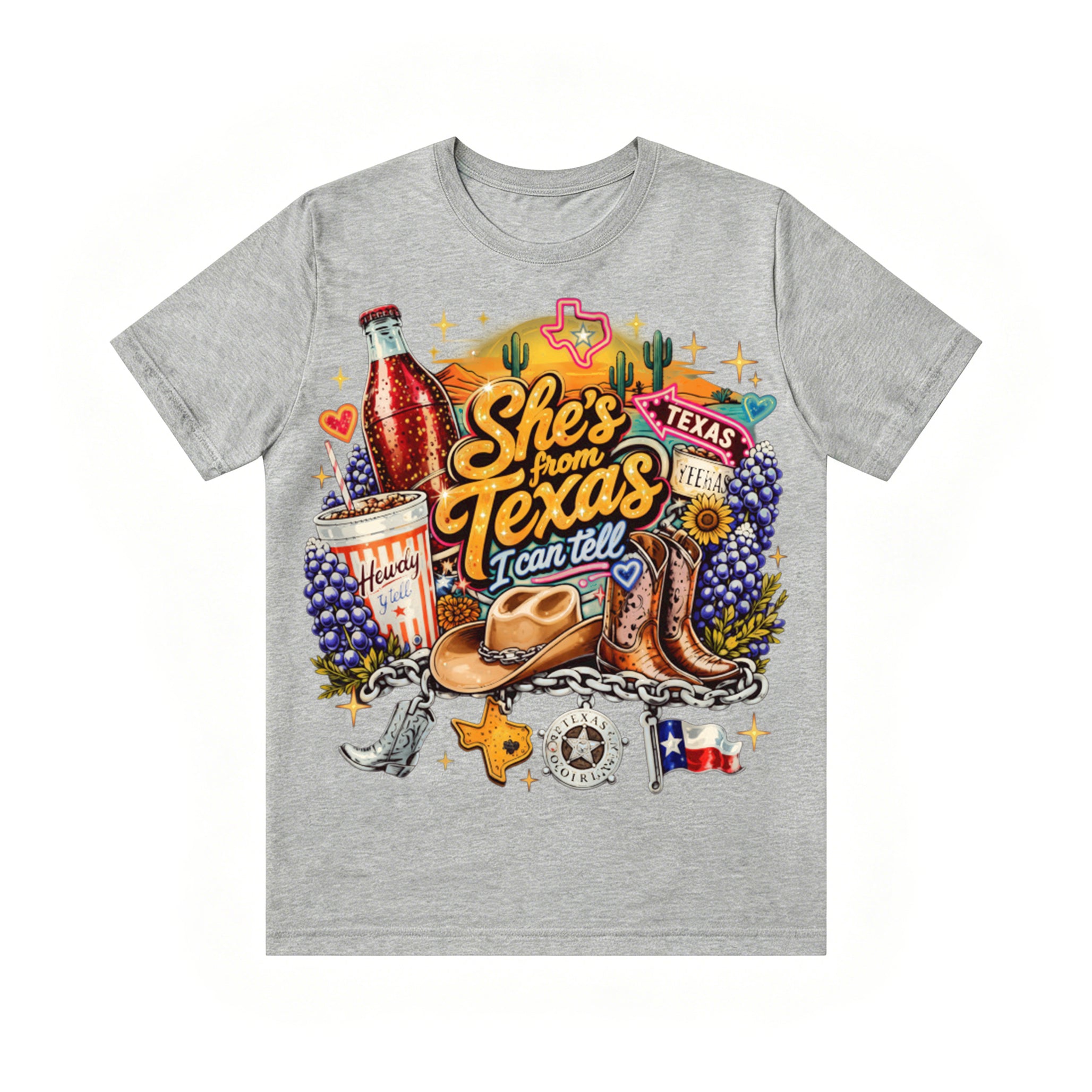 Texas Pride Western Style T‑Shirt