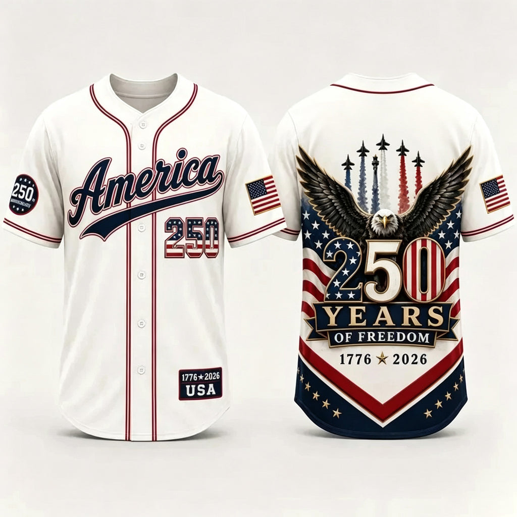 USA 250th Anniversary Baseball Jersey