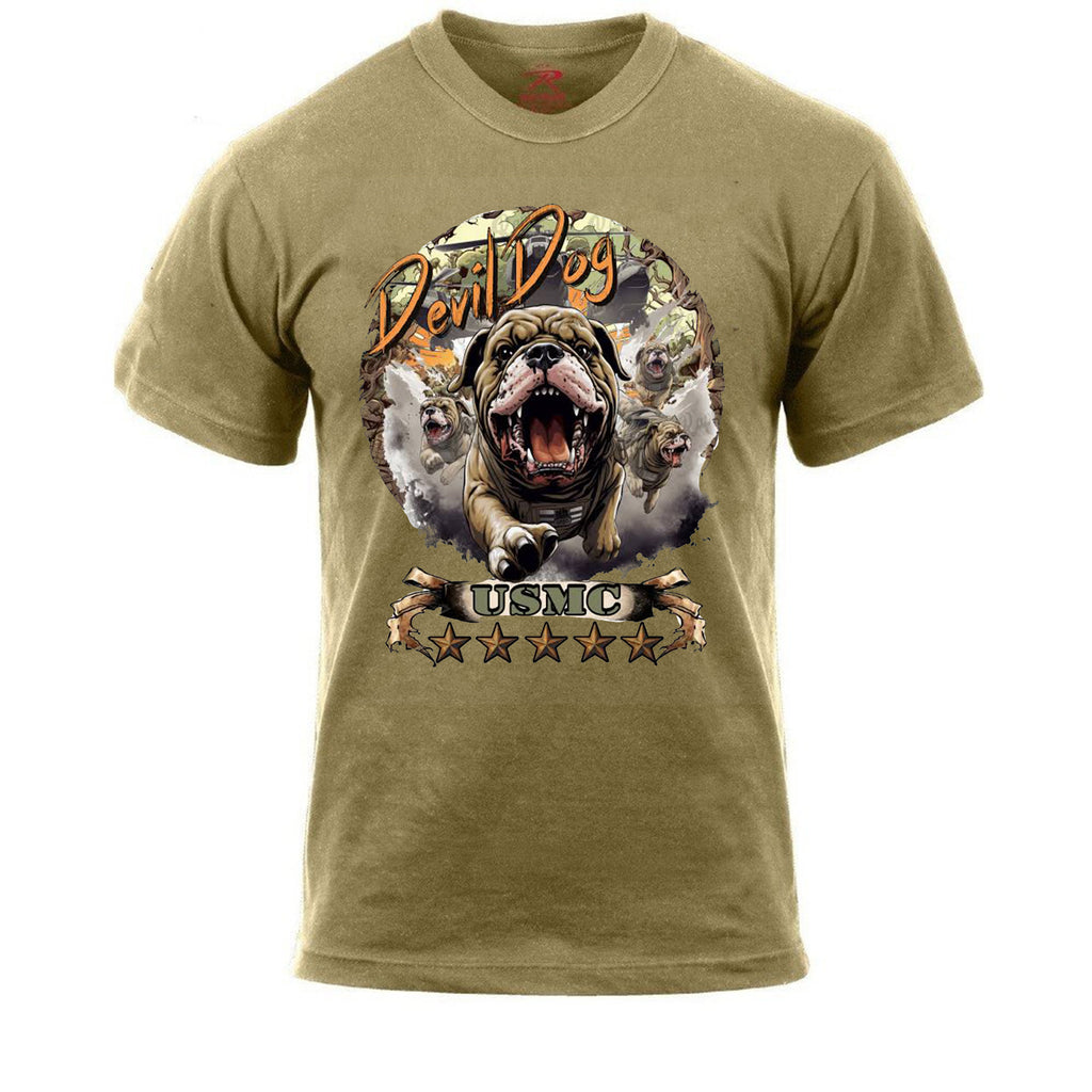 Devil Dog – U.S. Marine Corps T-Shirts