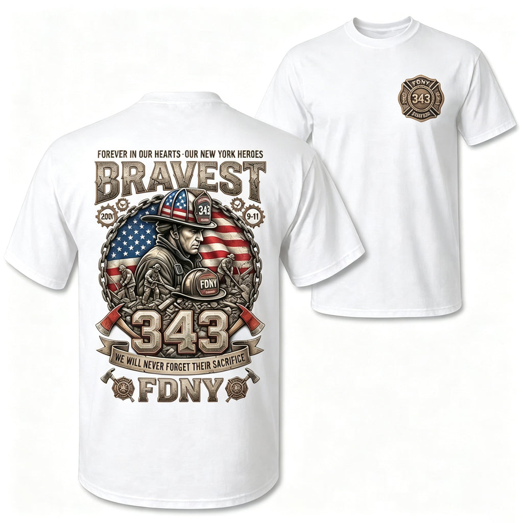 Men Retro Ornate Frame Hero Graphic Tee