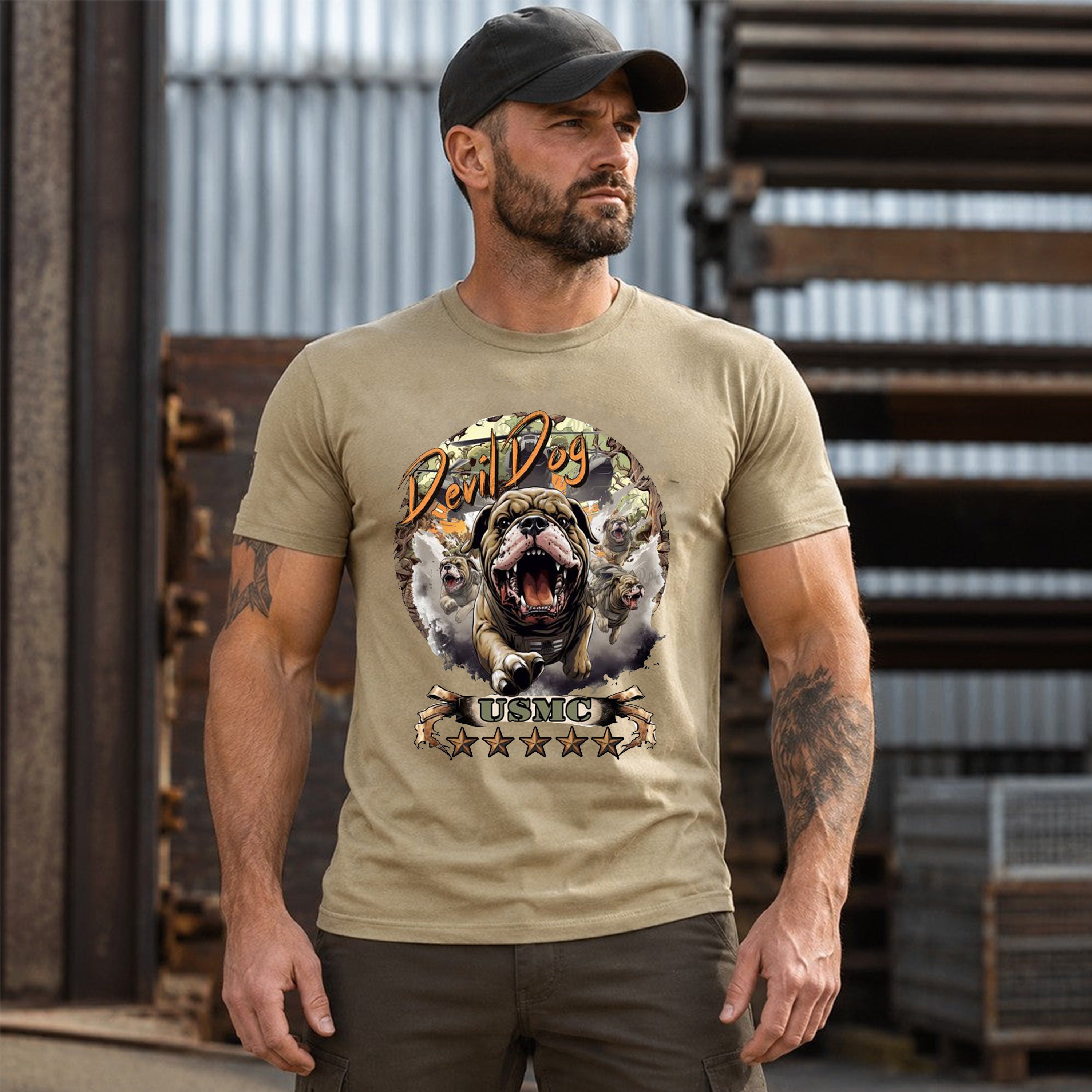 Devil Dog – U.S. Marine Corps T-Shirts