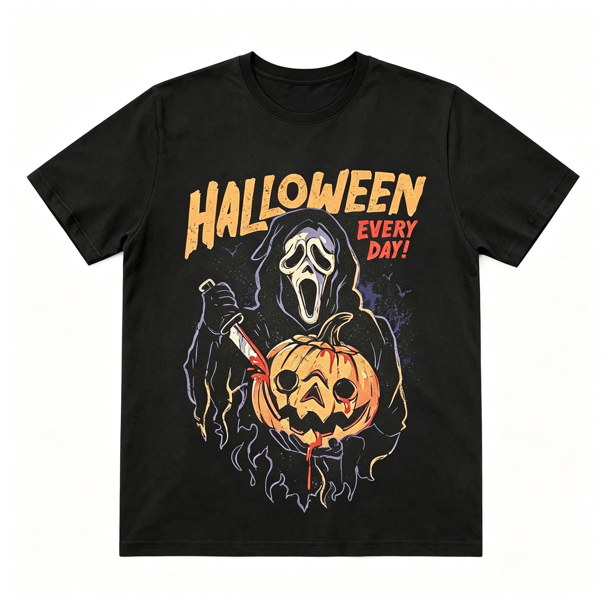 Vintage Ghostface Horror Halloween Tee