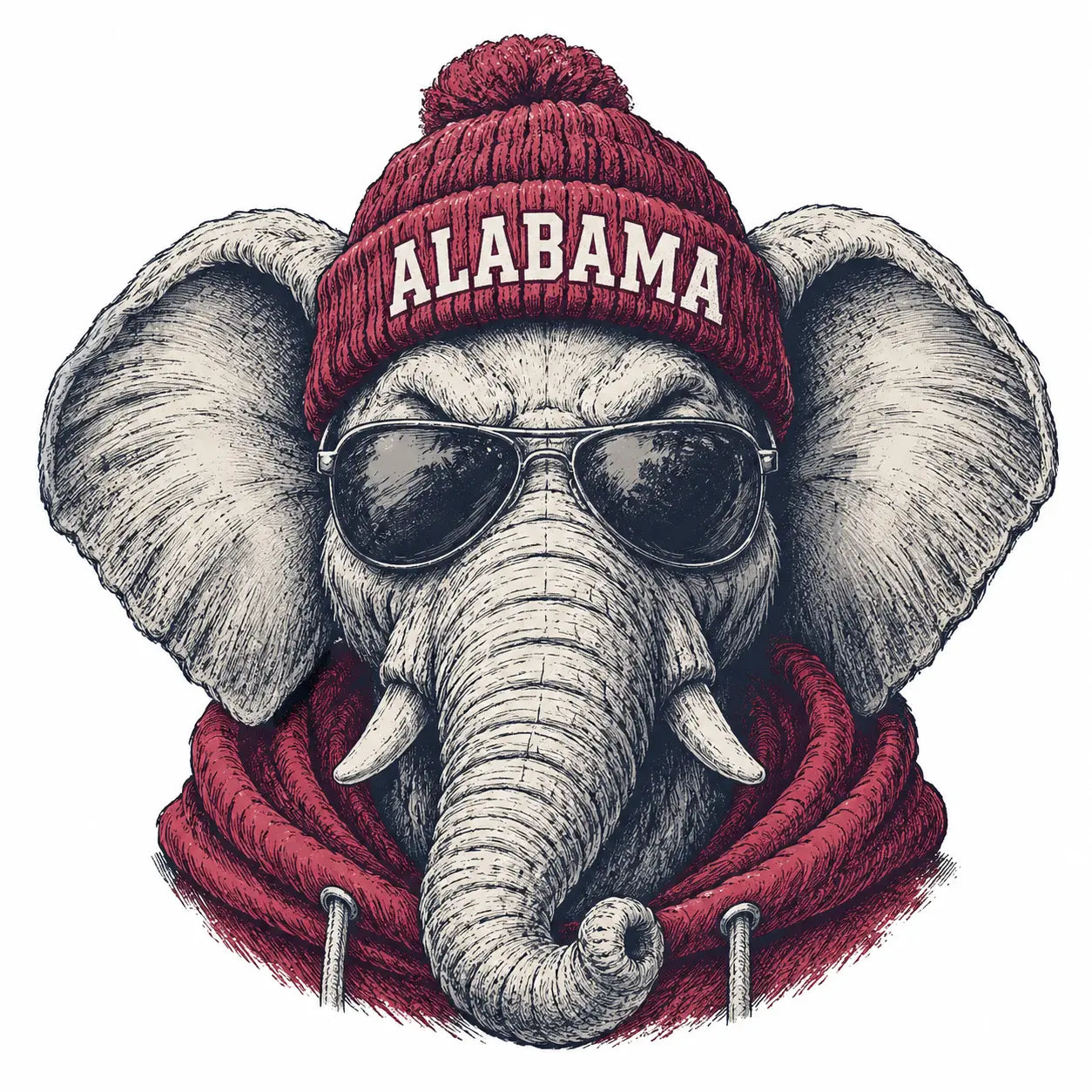College Football Spirit Animal Football Graphic Sweatshirts