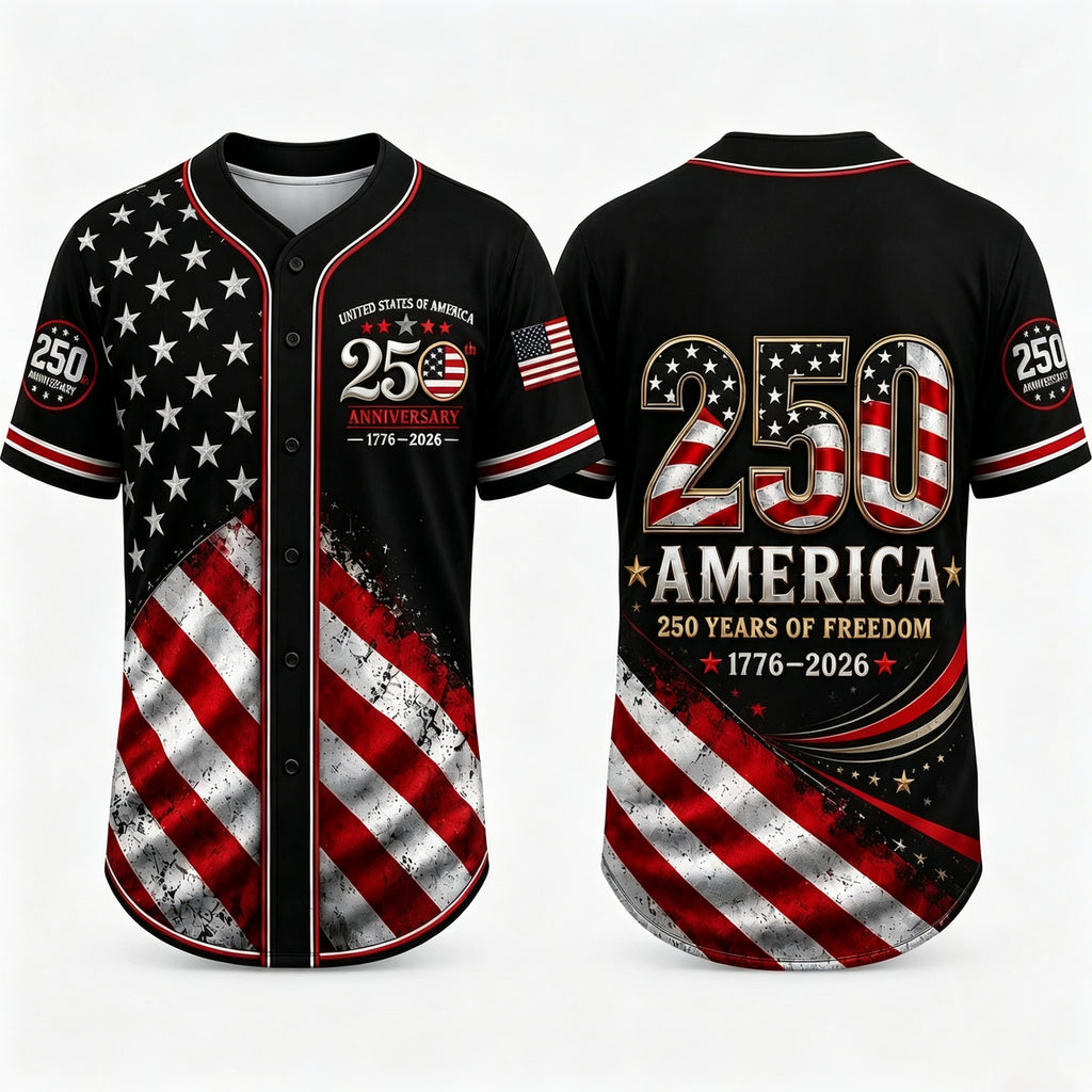 USA 250th Anniversary Baseball Jersey