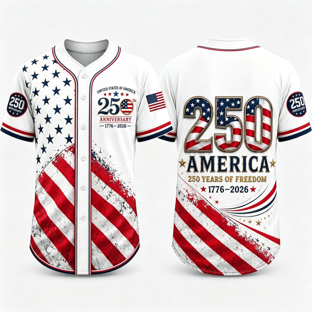 USA 250th Anniversary Baseball Jersey